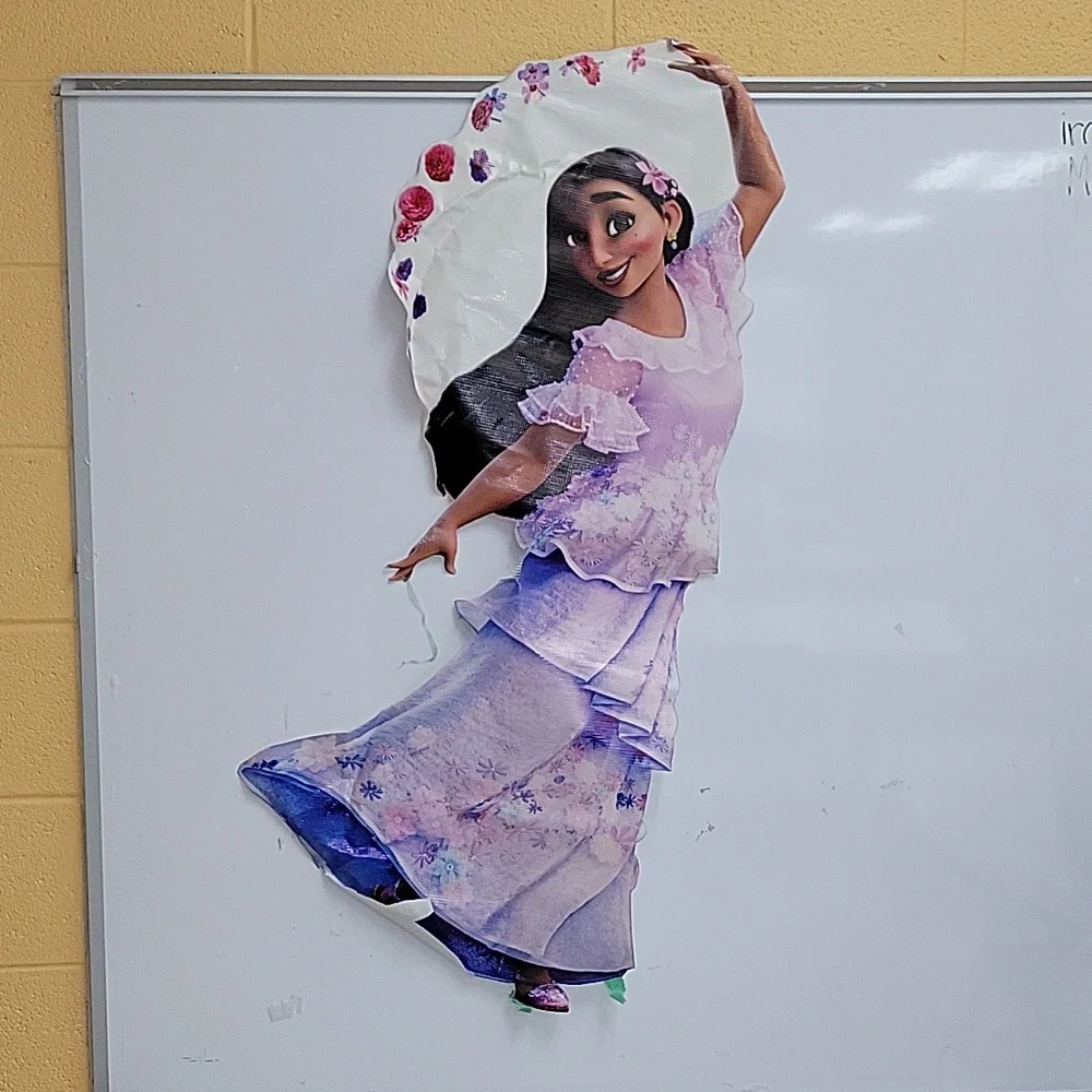 ENCANTO VINYL CHARACTER'S. Used to decorate classroom. Excellent condition 💕